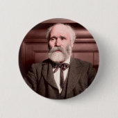Keir Hardie 缶バッジ (正面)