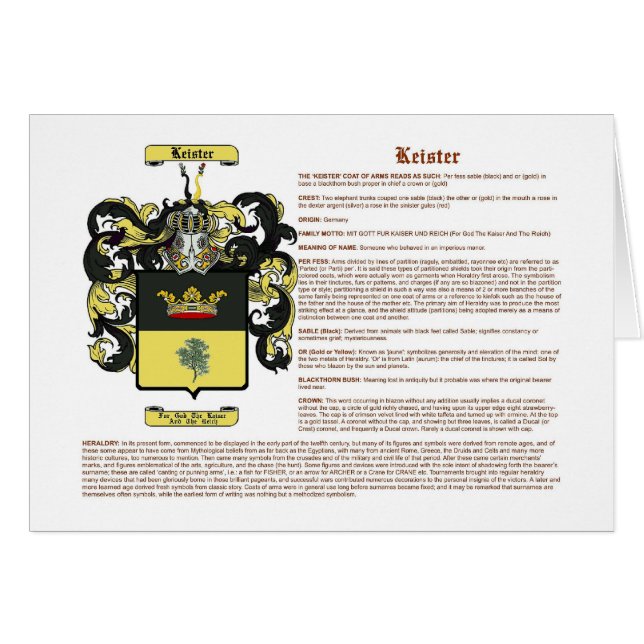 Keister (意味) (正面横)