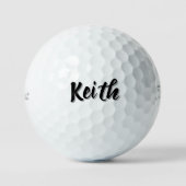 Keith 男性名, ゴルフボール (正面)