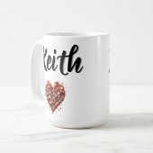Keith Dont Go Bacon My Heart, コーヒーマグカップ (正面左)
