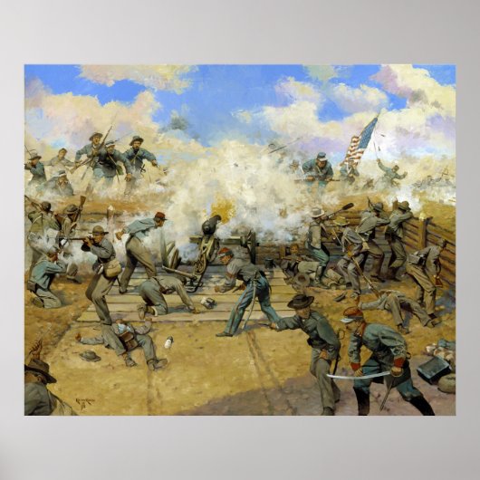 Keith Rocco Fort Greggによる撮影と損傷 ポスター (正面)