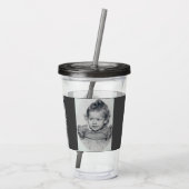 Kekeのアクリルのタンブラーの目 アクリルタンブラー (裏面)