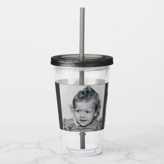 Kekeのアクリルのタンブラーの目 アクリルタンブラー (正面)