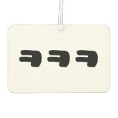 KEKEㅋㅋㅋ韓国語スラング カーエアーフレッシュナー (裏面)