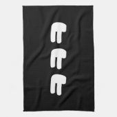 KEKEㅋㅋㅋ韓国語スラング キッチンタオル (縦)