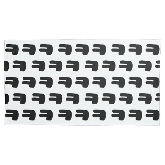 KEKEㅋㅋㅋ韓国語スラング 枕カバー (正面左)