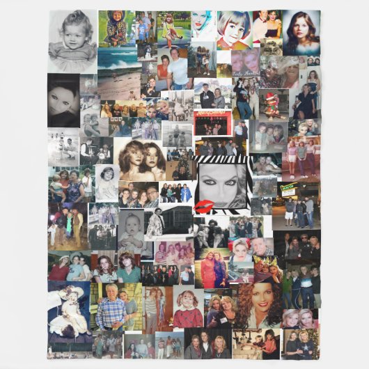 keke毛布 フリースブランケット (正面)