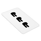 KEKEKE ㅋㅋㅋ Korean Slang マグネット (右側)