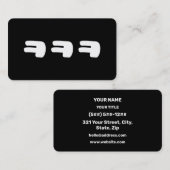 KEKEKE ㅋㅋㅋ Korean Slang 名刺 (正面/裏面)