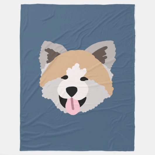 Kekoa毛布 フリースブランケット (正面)