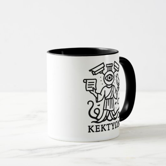 Kektyon's all seeing Mug マグカップ (正面右)
