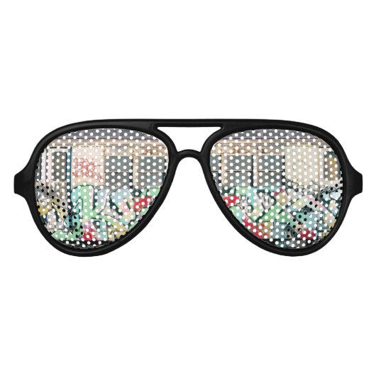 Kel139 Spirit ofブロードウェイKelVision アビエーターサングラス (正面)