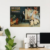 Kellarと彼の当惑した書斎の謎 ポスター (ホームオフィス)