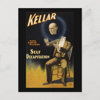 Kellarの自己の斬首 ポストカード