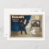 Kellarの驚くべき疑問に思魔法ポスター ポストカード (正面/裏面)