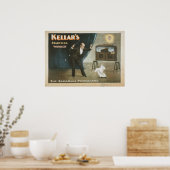 KELLARマジシャン幻想家ヴォードヴィルポスター ポスター (キッチン)