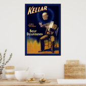 Kellar ～ヴィンテージマジシャンのポスター ポスター (キッチン)