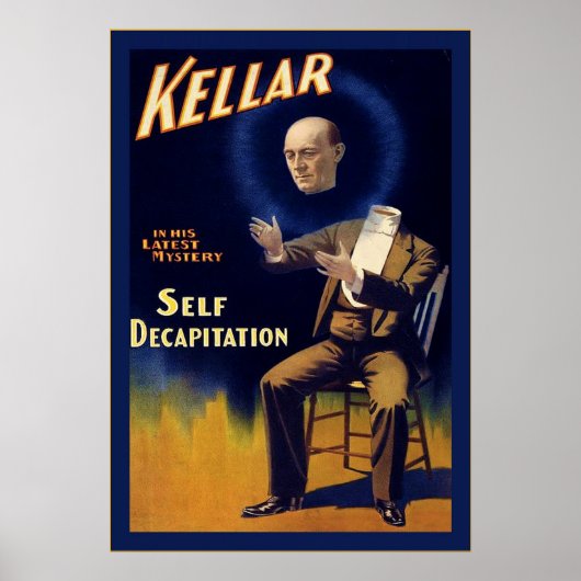 Kellar ～ヴィンテージマジシャンのポスター ポスター (正面)