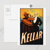 Kellar – 悪魔と一緒に飲む ポストカード (正面/裏面)
