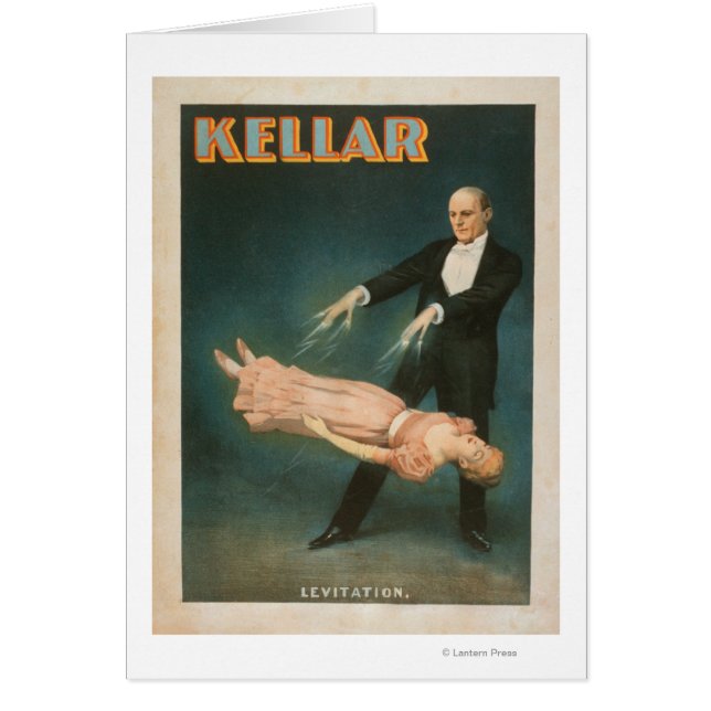 Kellar Levitation魔法ポスター#1 (正面)