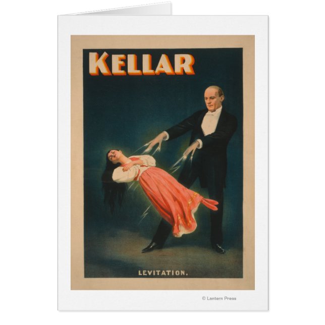 Kellar Levitation魔法ポスター#2 (正面)
