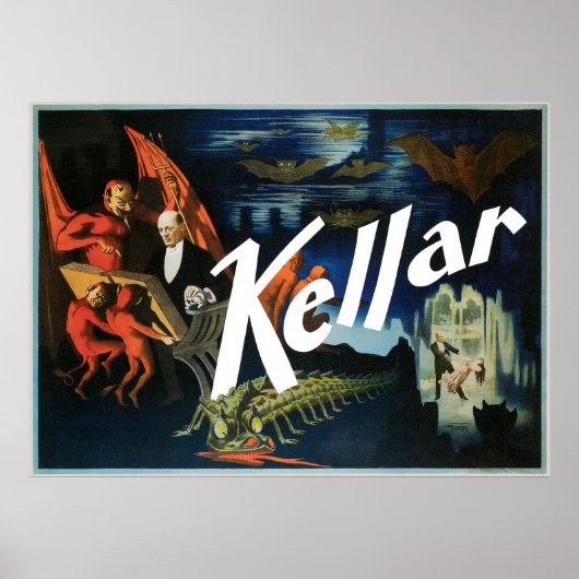 Kellar's ～悪魔ヴィンテージ魔法法 ポスター (正面)