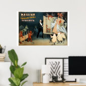 Kellar's Cabinetsヴィンテージ劇場ポスター。 ポスター (ホームオフィス)