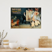 Kellar's Cabinetsヴィンテージ劇場ポスター。 ポスター (キッチン)