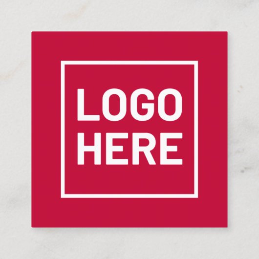 Kellerウィリアムスの不動産の名刺 スクエア名刺 (裏面)