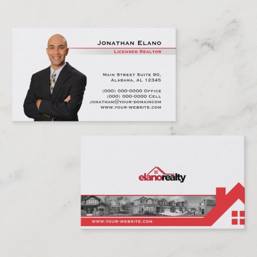 Kellerウィリアムスの不動産の名刺 名刺 (正面/裏面)