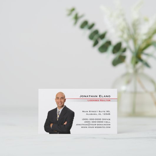 Kellerウィリアムスの不動産の名刺 名刺 (スタンド正面)