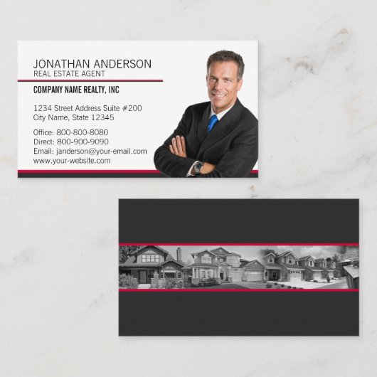 Kellerウィリアムスの不動産の名刺 名刺 (正面/裏面)