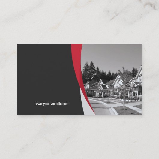 Kellerウィリアムスの不動産の名刺 名刺 (裏面)