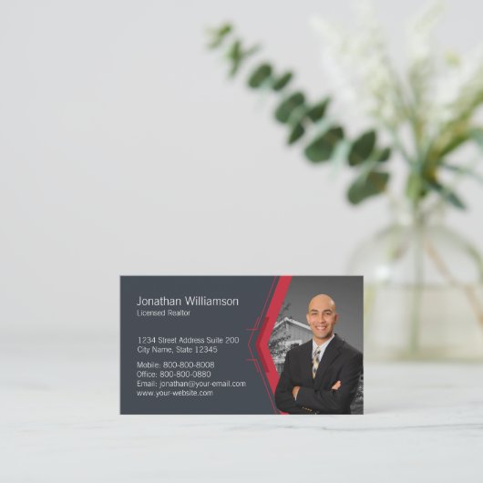 Kellerウィリアムスの名刺BC18027-KW 名刺 (スタンド正面)