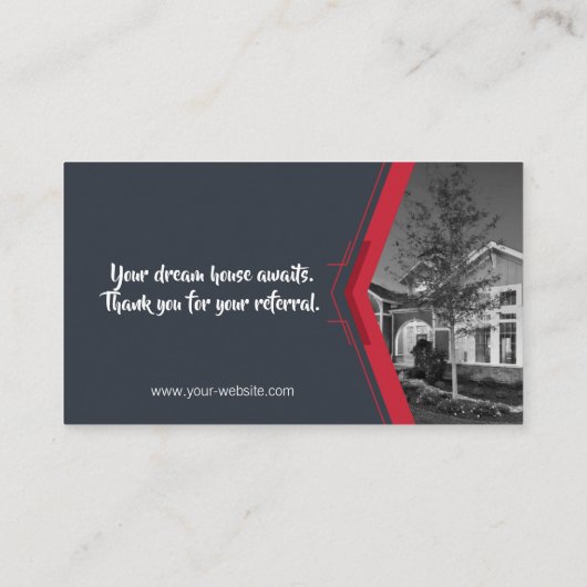 Kellerウィリアムスの名刺BC18027-KW 名刺 (裏面)