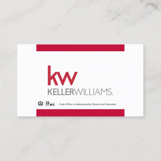 Keller Williams 名刺 (裏面)