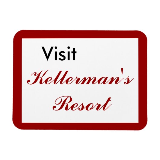 Kellerman'sから マグネット (横)