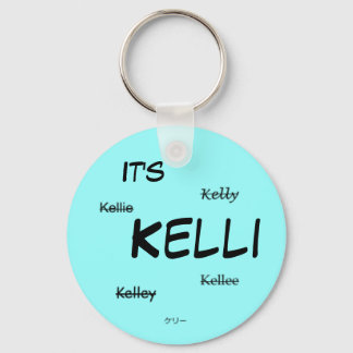 Kelli Keychain（青） キーホルダー