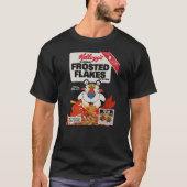 Kellogg's Frosted Flakes 1980's Cereal Box Tony th Tシャツ (正面)