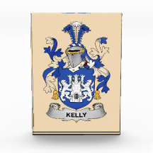 Kelly家の紋章フォトブロック
