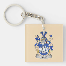 Kelly Coat of Arms Stone Keychain キーホルダー