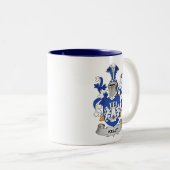 Kelly Coat of Arms Two-Tone Coffee Mug ツートーンマグカップ (正面右)