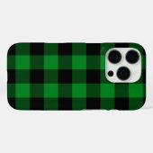 Kelly Green Buffalo Plaid  Case-Mate iPhoneケース (裏面 (横))