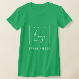 Kelly Green Businessロゴを名前で追加 Tシャツ
