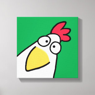Kelly Green SEAL CHICKEN by Sandra Boynton キャンバスプリント