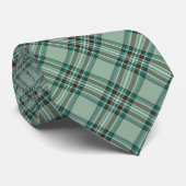 Kelly Tartan Light Green Plaid ネクタイ (ロール)