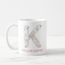 KELLYSコーヒーマグと編集可能文字