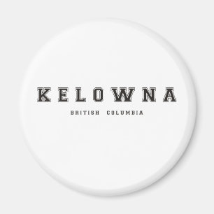 Kelownaブリティッシュ・コロンビア マグネット