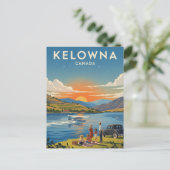 Kelowna Canada Travel ポストカード (スタンド正面)
