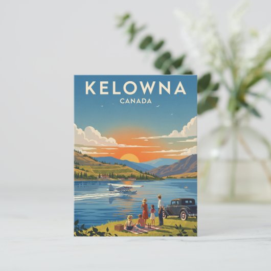 Kelowna Canada Travel ポストカード (スタンド正面)